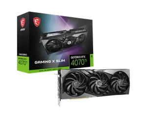 GeForce RTX 4070 Ti GAMING X SLIM 12G
